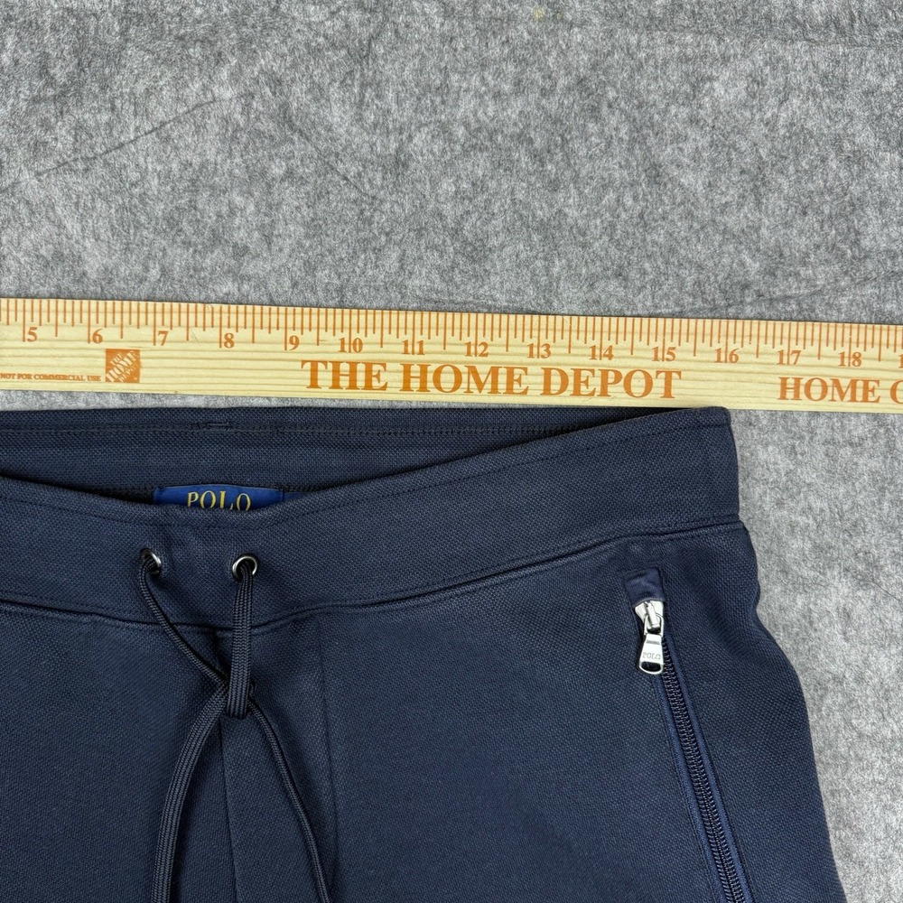Polo Ralph Lauren Performance Joggers Mens S Double Knit Preppy Casual Navy Blue - Picture 4 of 11